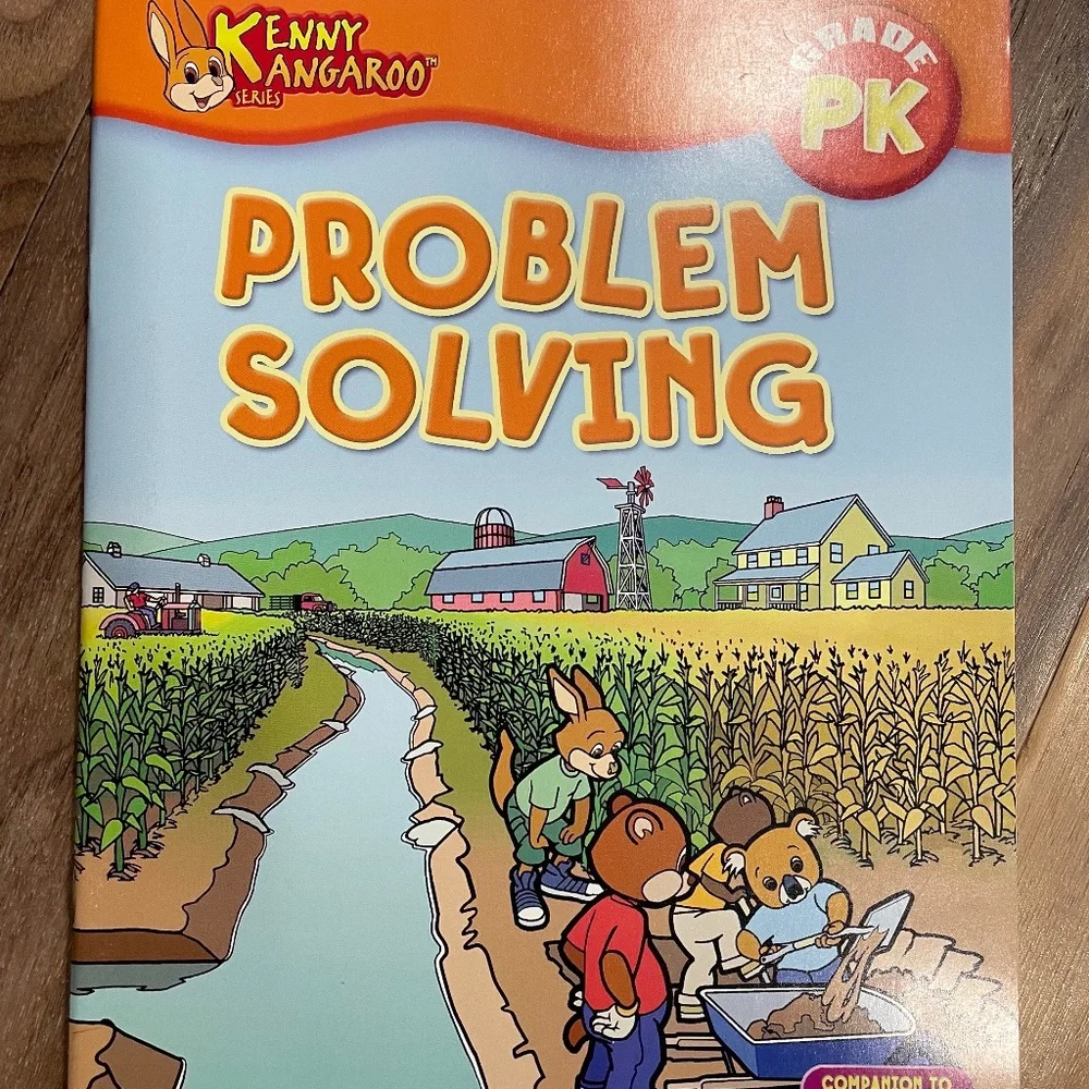 New "Problem Solving" Pre-K Math Workbook - Picture 1 of 6